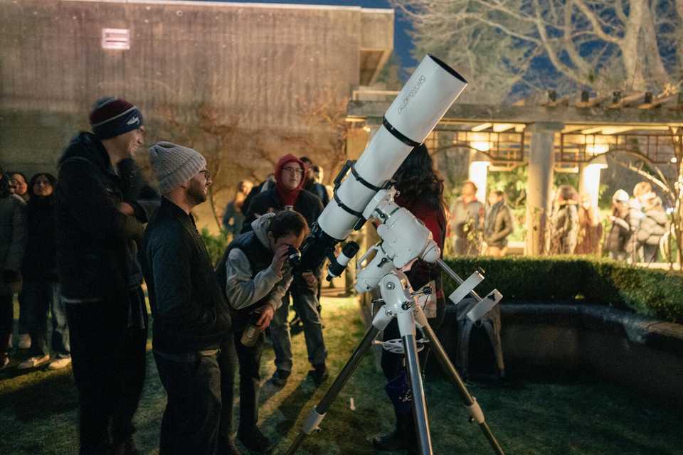 UBC Astronomy Club observation of comet